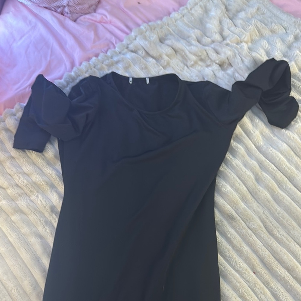 Elegant Black Maxi Dress